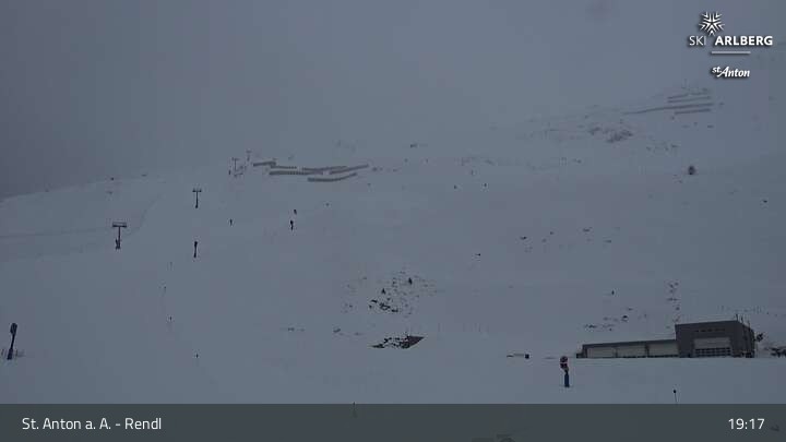 Archiv Foto Webcam Bergrestaurant Rendl (Arlberg)