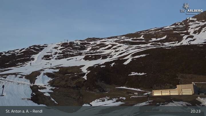 Archiv Foto Webcam Bergrestaurant Rendl (Arlberg)