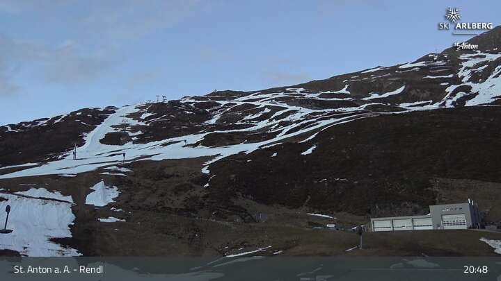 Archiv Foto Webcam Bergrestaurant Rendl (Arlberg)