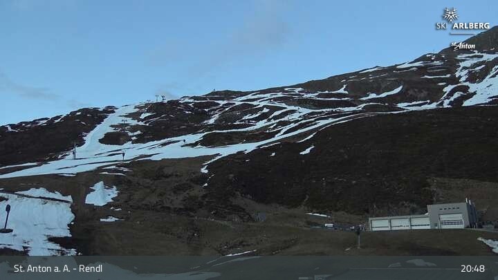 Archived image Webcam Mountain Restaurant Rendl - St. Anton