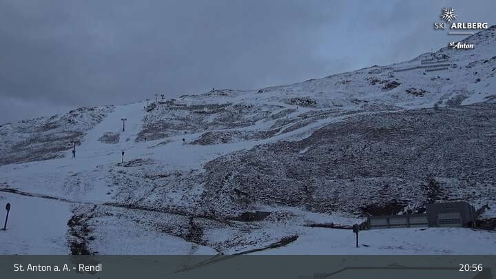Archiv Foto Webcam Bergrestaurant Rendl (Arlberg)