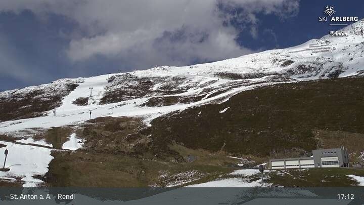 Archiv Foto Webcam Bergrestaurant Rendl (Arlberg)