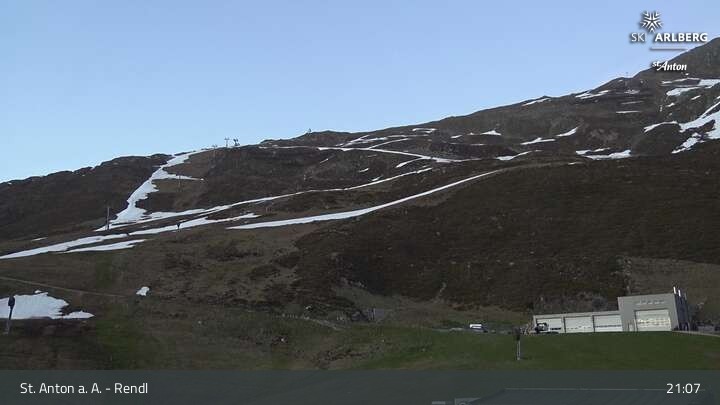 Archiv Foto Webcam Bergrestaurant Rendl (Arlberg)
