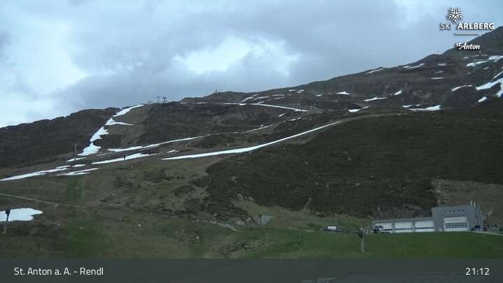 Archived image Webcam Mountain Restaurant Rendl - St. Anton