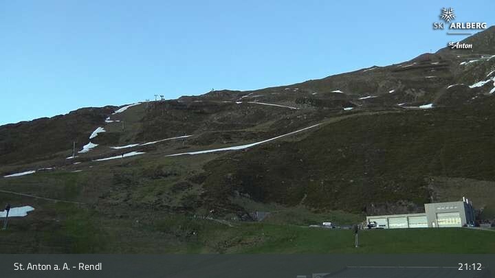 Archiv Foto Webcam Bergrestaurant Rendl (Arlberg)