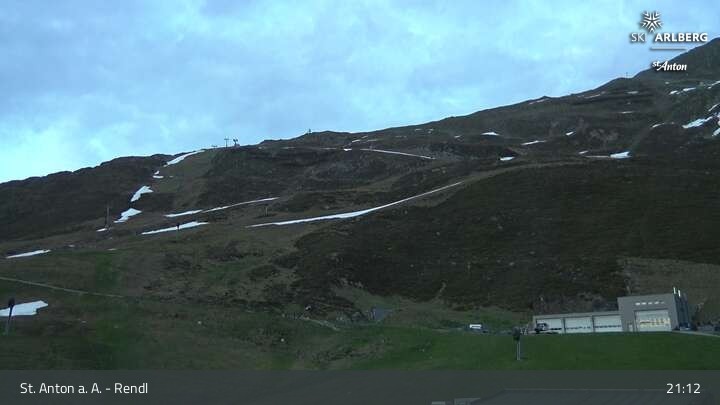 Archiv Foto Webcam Bergrestaurant Rendl (Arlberg)