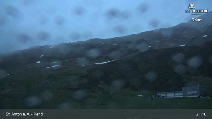 Archiv Foto Webcam Bergrestaurant Rendl (Arlberg)
