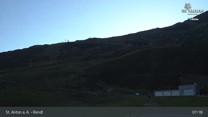 Archived image Webcam Mountain Restaurant Rendl - St. Anton
