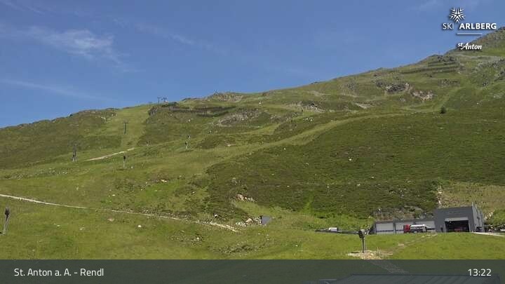 Archiv Foto Webcam Bergrestaurant Rendl (Arlberg)