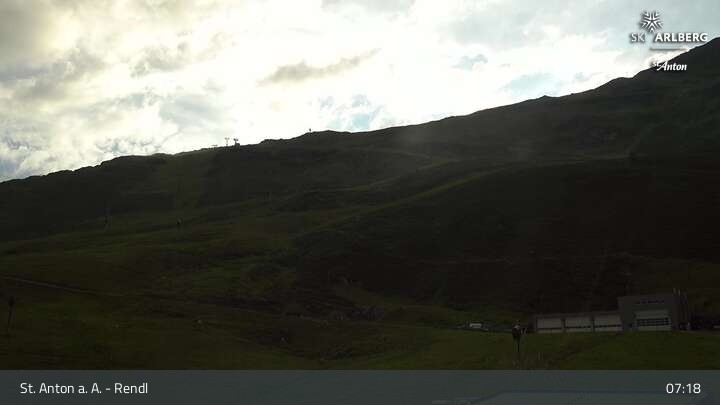 Archiv Foto Webcam Bergrestaurant Rendl (Arlberg)