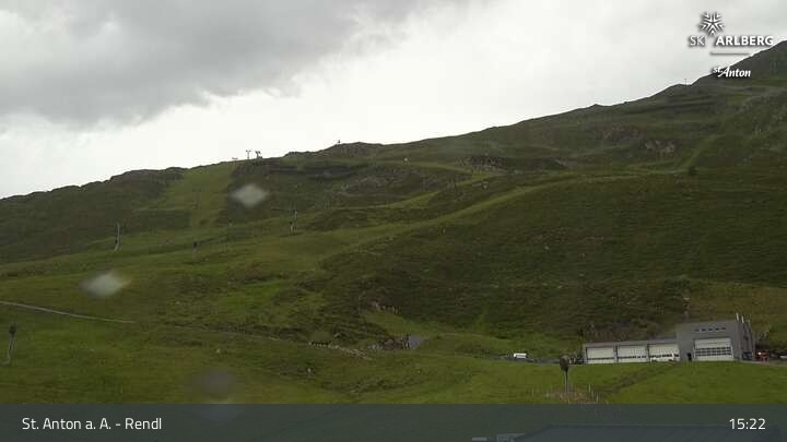 Archived image Webcam Mountain Restaurant Rendl - St. Anton