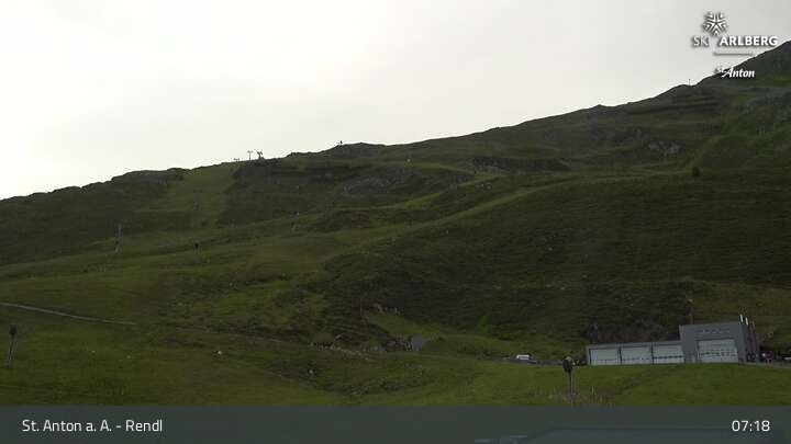 Archiv Foto Webcam Bergrestaurant Rendl (Arlberg)
