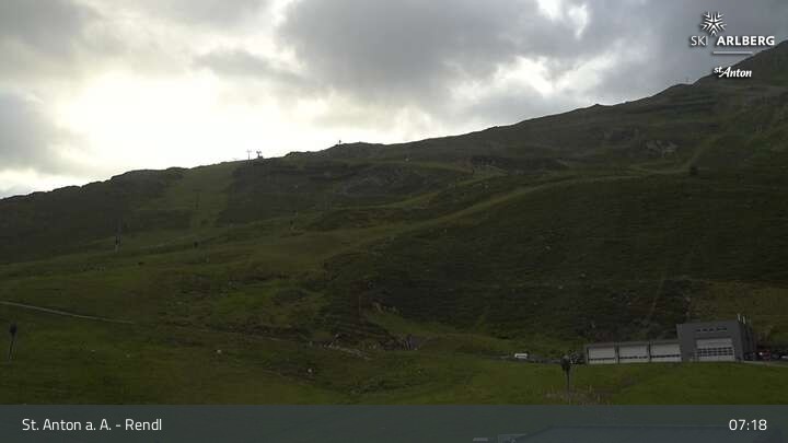 Archiv Foto Webcam Bergrestaurant Rendl (Arlberg)