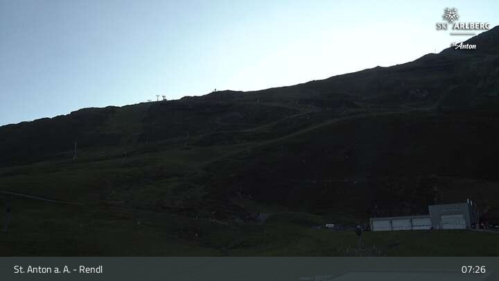 Archiv Foto Webcam Bergrestaurant Rendl (Arlberg)