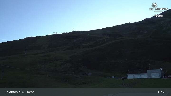 Archiv Foto Webcam Bergrestaurant Rendl (Arlberg)