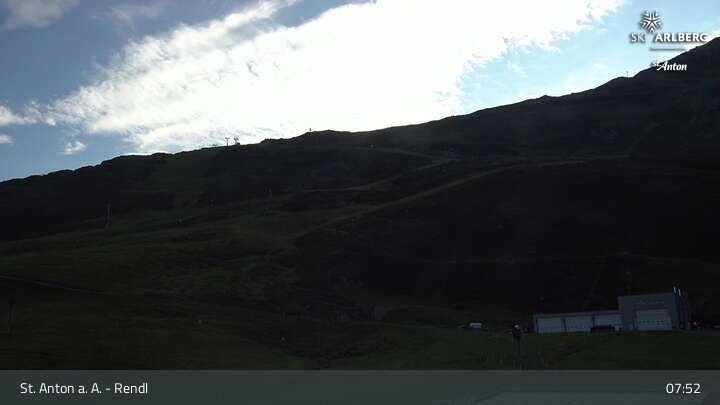Archiv Foto Webcam Bergrestaurant Rendl (Arlberg)