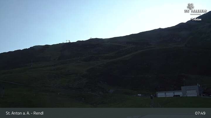 Archiv Foto Webcam Bergrestaurant Rendl (Arlberg)