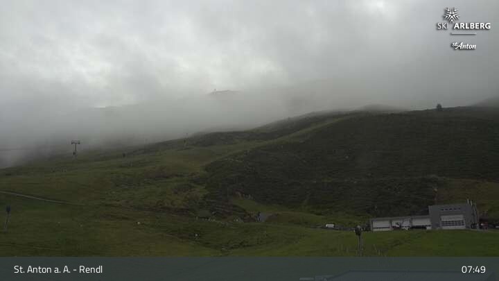 Archiv Foto Webcam Bergrestaurant Rendl (Arlberg)