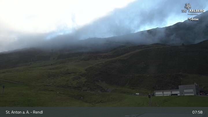 Archiv Foto Webcam Bergrestaurant Rendl (Arlberg)