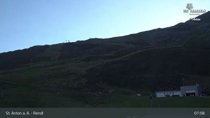 Archiv Foto Webcam Bergrestaurant Rendl (Arlberg)