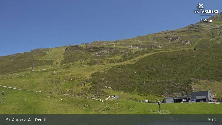 Archiv Foto Webcam Bergrestaurant Rendl (Arlberg)