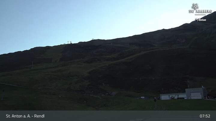Archiv Foto Webcam Bergrestaurant Rendl (Arlberg)