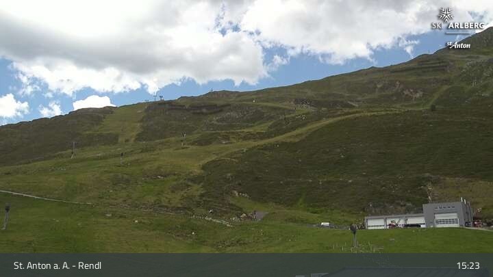 Archiv Foto Webcam Bergrestaurant Rendl (Arlberg)