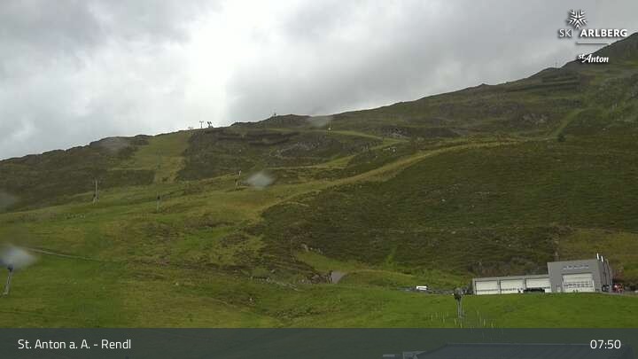 Archiv Foto Webcam Bergrestaurant Rendl (Arlberg)