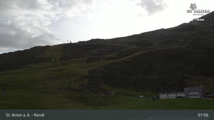Archiv Foto Webcam Bergrestaurant Rendl (Arlberg)