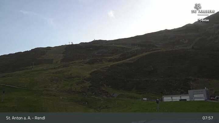 Archiv Foto Webcam Bergrestaurant Rendl (Arlberg)