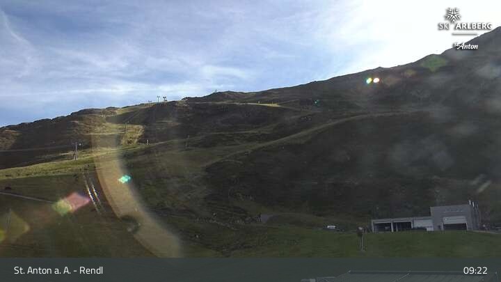 Archived image Webcam Mountain Restaurant Rendl - St. Anton