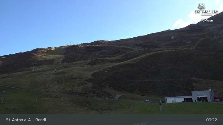 Archiv Foto Webcam Bergrestaurant Rendl (Arlberg)