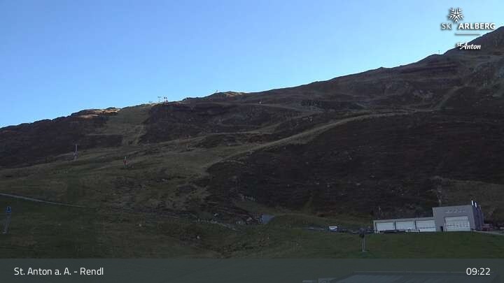 Archiv Foto Webcam Bergrestaurant Rendl (Arlberg)