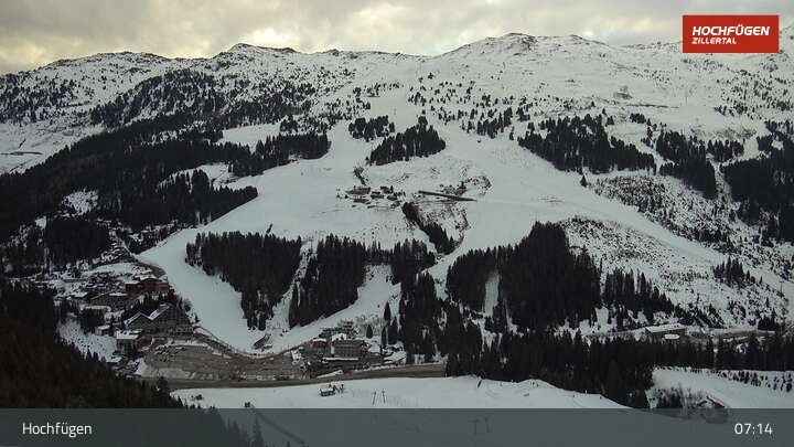 Archiv Foto Webcam Zillertal Parkplatz am Klausboden
