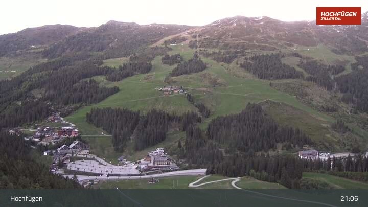 Archiv Foto Webcam Zillertal Parkplatz am Klausboden