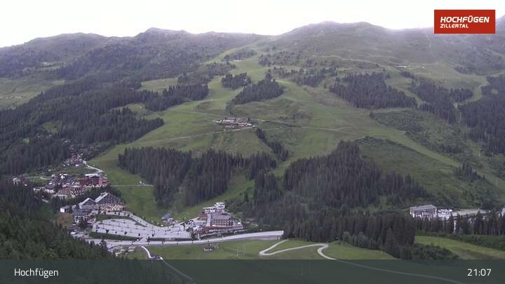 Archiv Foto Webcam Zillertal Parkplatz am Klausboden