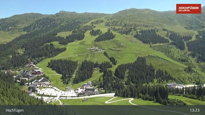 Archived image Webcam View Klausboden Hochfügen