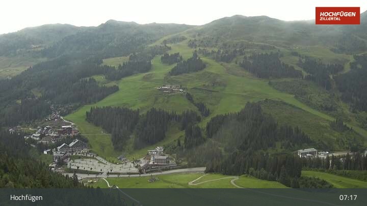 Archiv Foto Webcam Zillertal Parkplatz am Klausboden