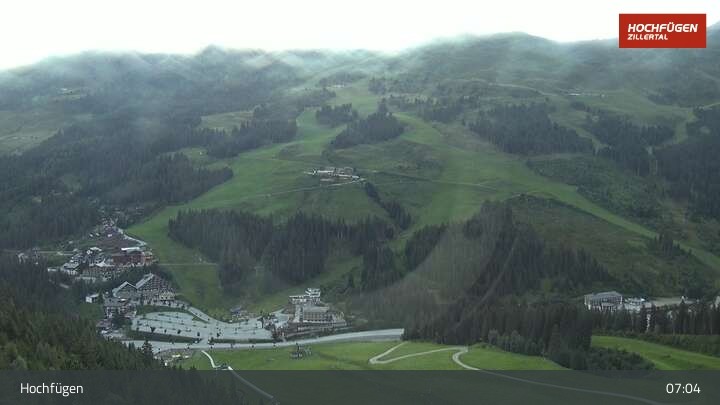 Archiv Foto Webcam Zillertal Parkplatz am Klausboden