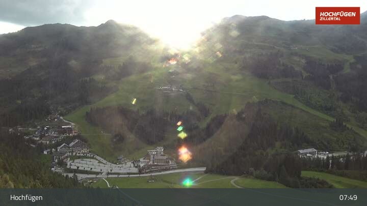 Archiv Foto Webcam Zillertal Parkplatz am Klausboden