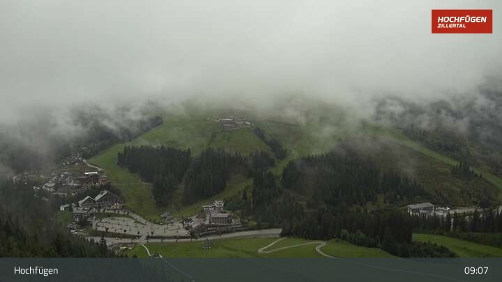 Archiv Foto Webcam Zillertal Parkplatz am Klausboden