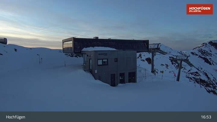 Archiv Foto Webcam Bergstation Waidoffenlift in Hochfügen