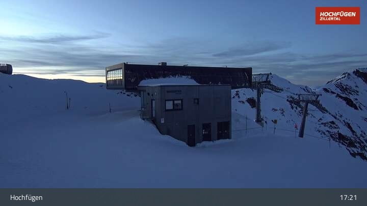 Archiv Foto Webcam Bergstation Waidoffenlift in Hochfügen