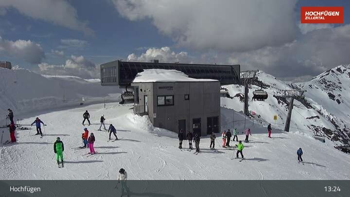Archiv Foto Webcam Bergstation Waidoffenlift in Hochfügen