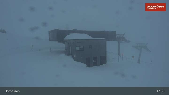 Archiv Foto Webcam Bergstation Waidoffenlift in Hochfügen