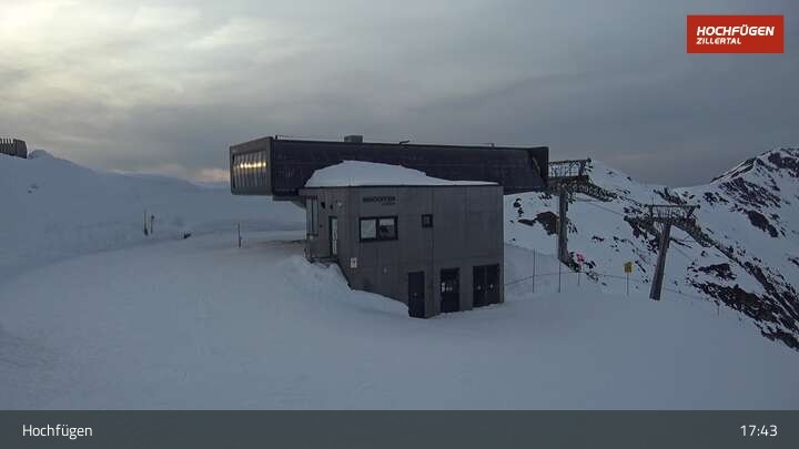 Archiv Foto Webcam Bergstation Waidoffenlift in Hochfügen