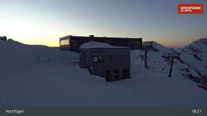 Archiv Foto Webcam Bergstation Waidoffenlift in Hochfügen