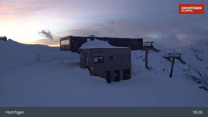 Archiv Foto Webcam Bergstation Waidoffenlift in Hochfügen