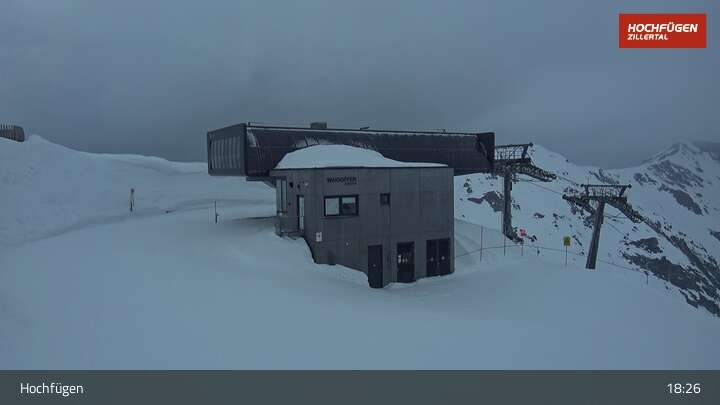 Archiv Foto Webcam Bergstation Waidoffenlift in Hochfügen