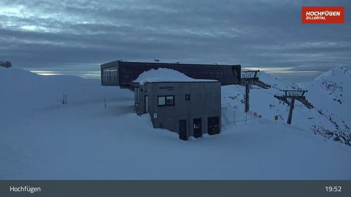 Archiv Foto Webcam Bergstation Waidoffenlift in Hochfügen